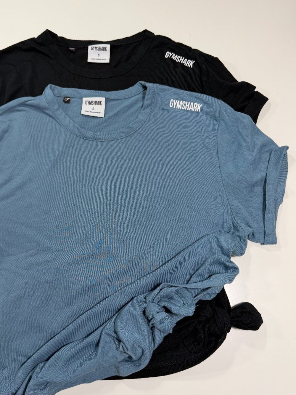 Lot 2 Gymshark Tie-Front T-Shirts